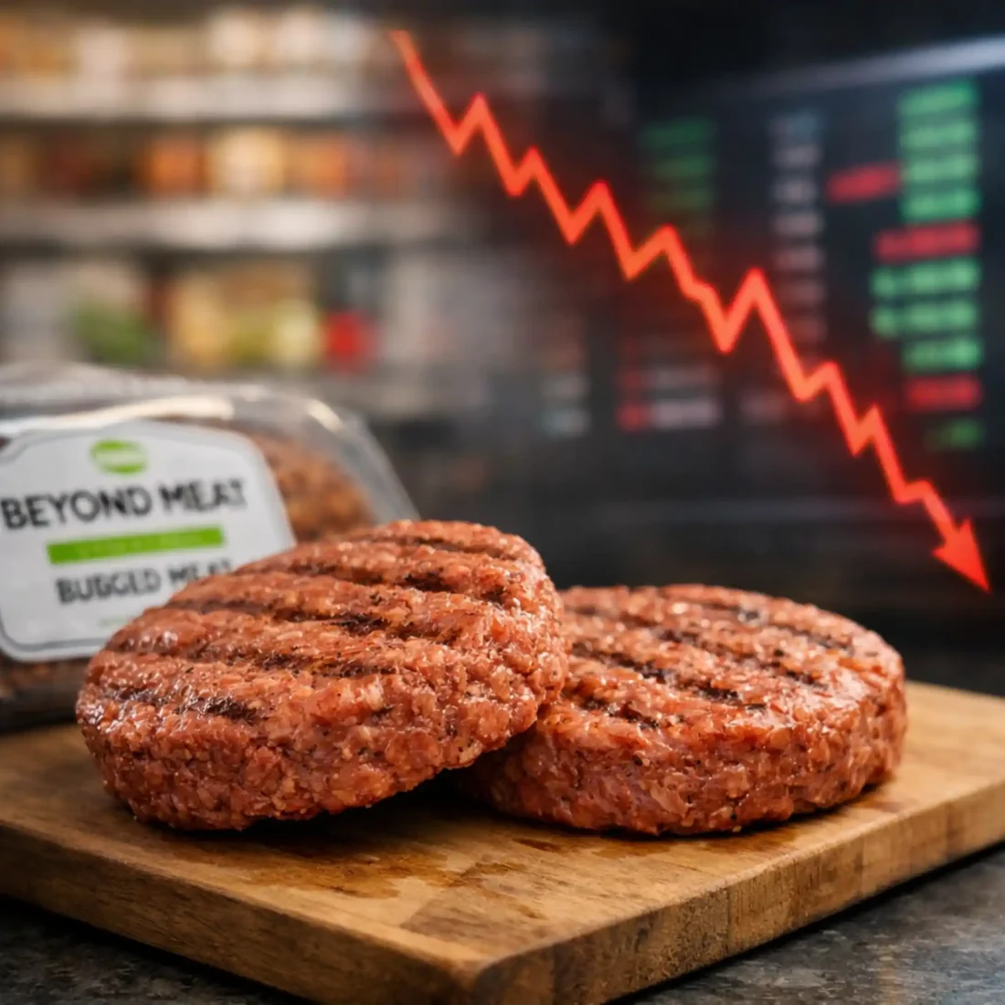 Visual for this record: A plant-based meat leader's 10-K recorded its first annual decline