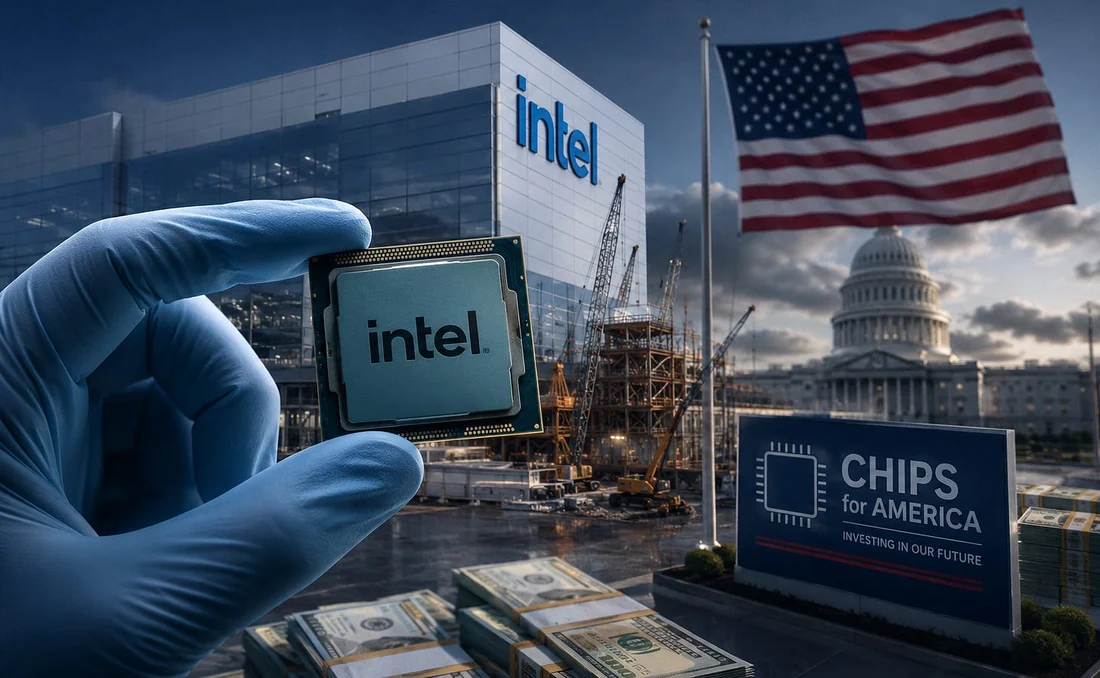 Visual for this record: The CHIPS Act put $50 billion behind US chip plants