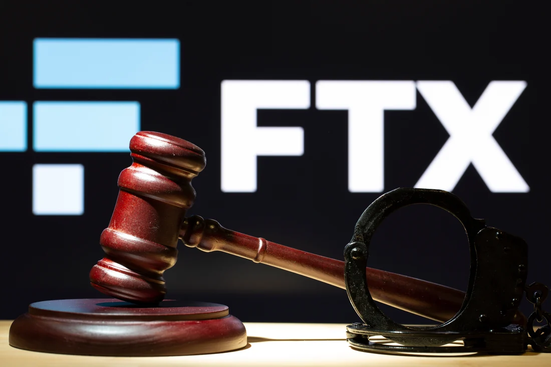 Visual for this record: FTX's collapse is documented as a charge, not yet a verdict here