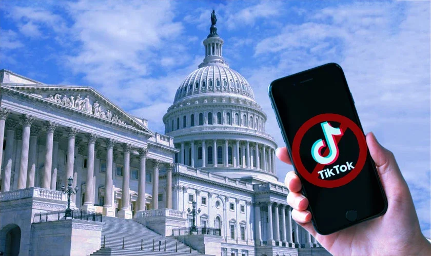 Visual for this record: Congress set a divestiture deadline for TikTok's owner