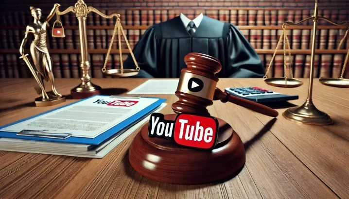 Visual for this record: YouTube's payout claim rests on a cited report, not a filing